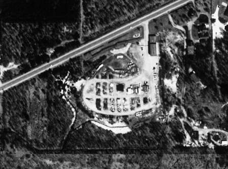 Starlight Drive-In Theatre - Aerial - Photo From Terraserver